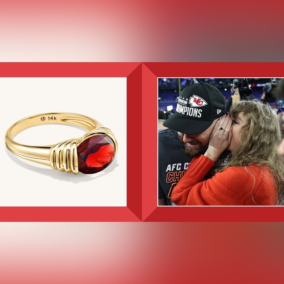 Mejuri Heirloom Ring-Garnet - Picture 6 of 8